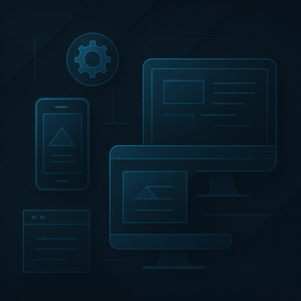 Web development background